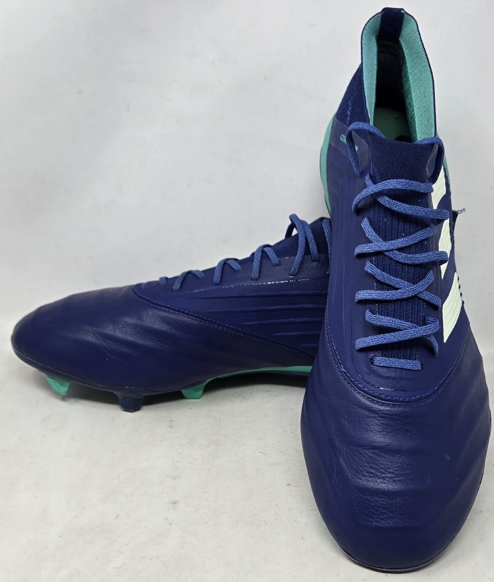 Adidas Predator 18.1 FG Leather CP9256 Elite Blue boots Cleats