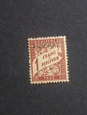 Timbre Andorre  Yt 6 Taxe **  Ref 11942