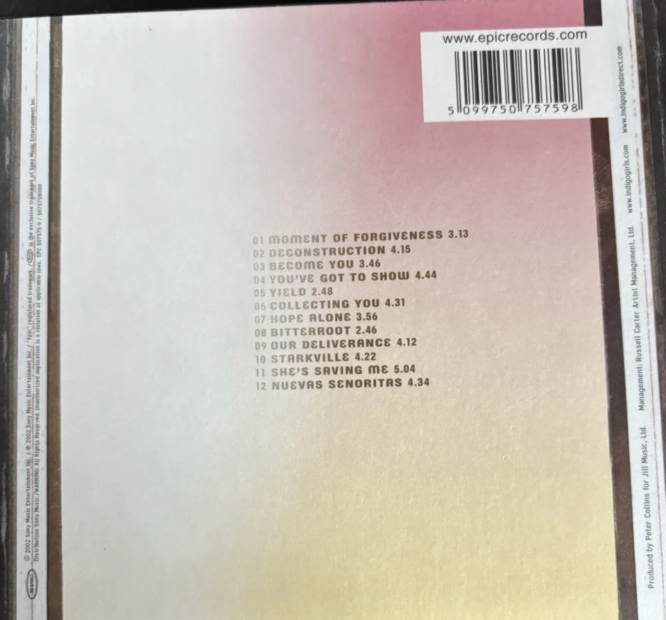 Indigo Girls - Become You | CD | Neuwertig📀 - Bild 2 von 4