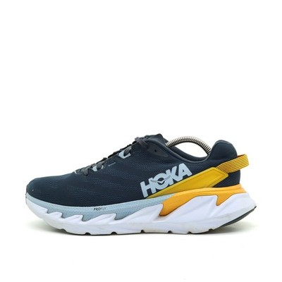 Hoka One Herren M Elevon 2 Schuhe EU 42 2 3 Dunkelblau Gelb Weiß 1106477 OBSF