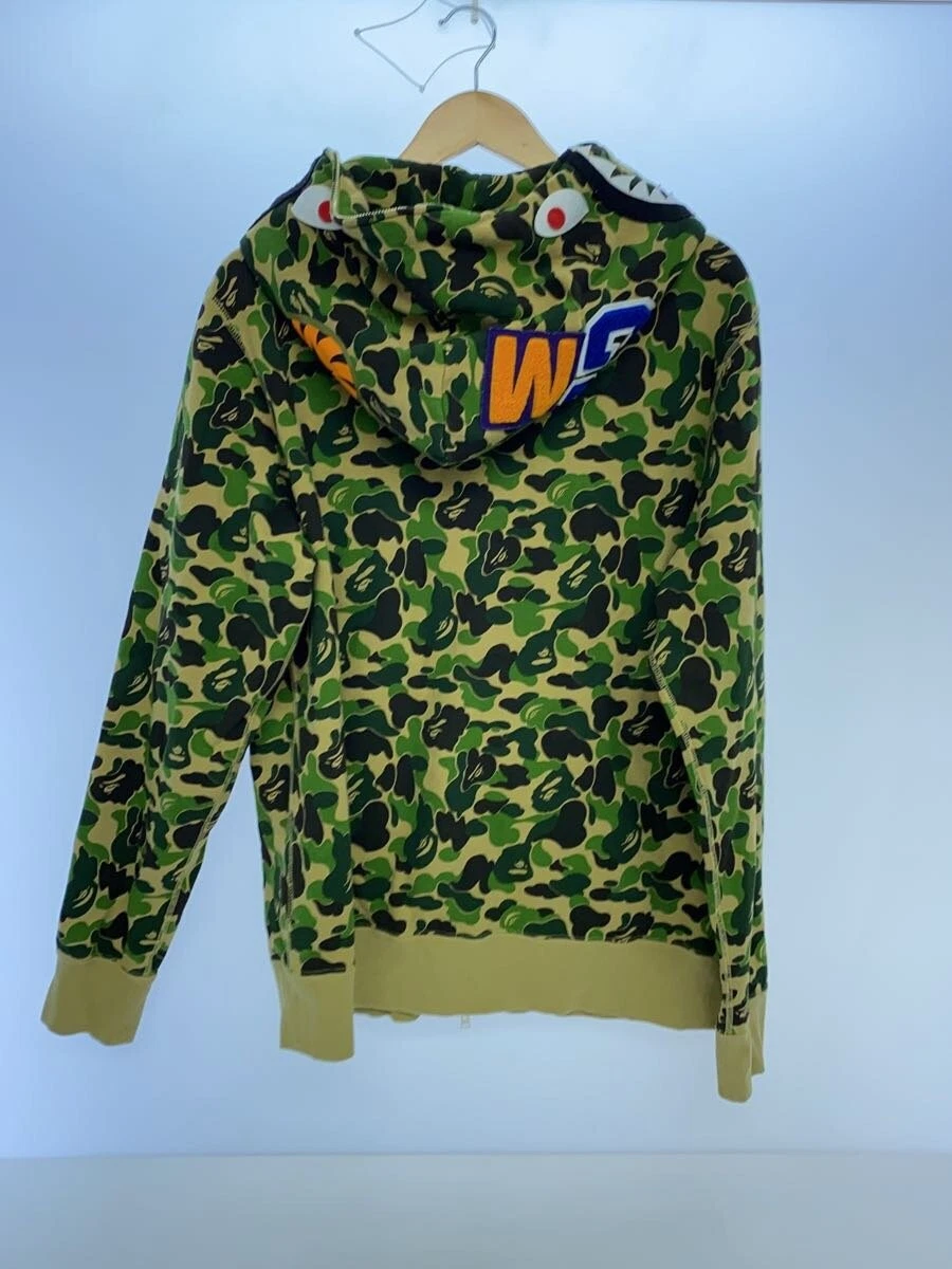 A BATHING APE (BAPE) Felpa con cappuccio A BATHING APE verde XL usata