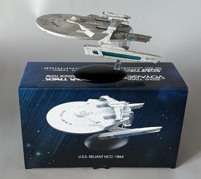 Eaglemoss Star Trek U.S.S. Reliant NCC-1864 Diecast XL Version   w/ Stand & Box