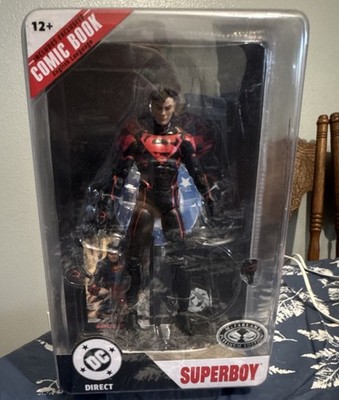 McFarlane Toys DC Superboy 12+ Action Figure Collector Edition w/ Comic Book