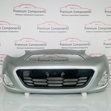 Nissan Micra Front Bumper Genuine Silver 620223HN0A | 2013 - 2016 [AU112]