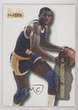 2022-23 Wild Card Matte Draft White Magic Johnson #MB-53 HOF 1d6q