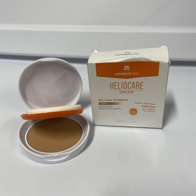Cantabria Labs Heliocare Color: Light Oil-Free Compact 10 Grams NEW Exp 9/2027
