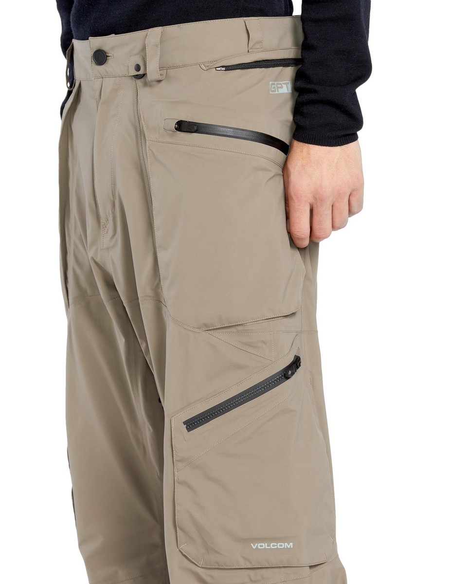 Volcom Guch Stretch Gore Men's Snow Pants, Chestnut Brown, X