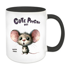 Lustige Sprüche Tasse, Maus, verschiedene Farben A6625