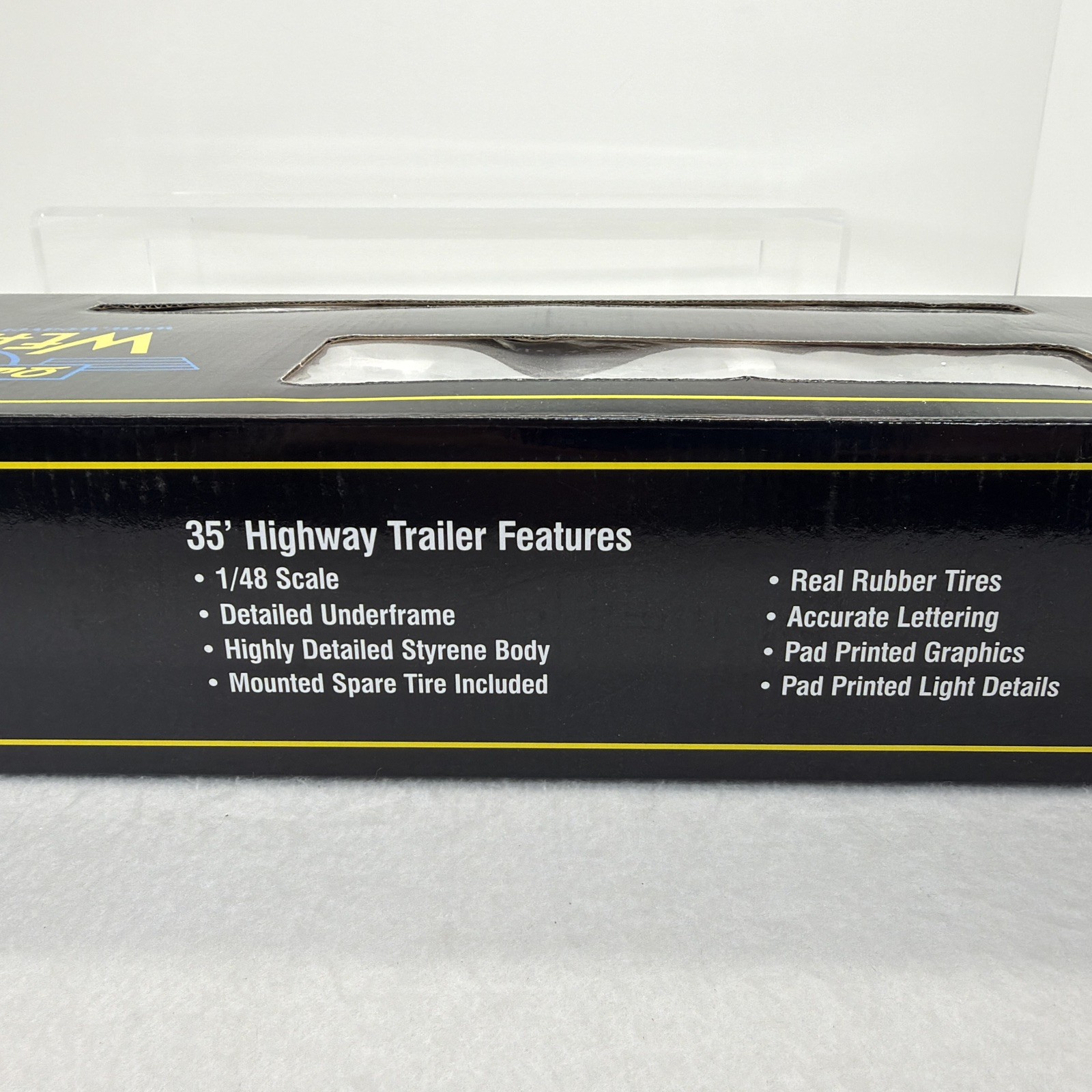 Weaver TCA 2014 TastyKake 35’ Trailer Reading 50’ Flat Car O Gauge New #9803