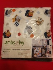 Lambs Ivy Sports Future All Star Animal Fitted Crib Sheet READ DESCRIPTION