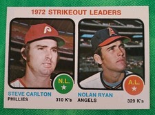 1973 Topps - League Leaders Nolan Ryan, Steve Carlton #67
