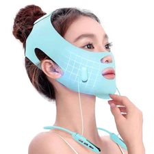 Face Belts with Adjustable Straps,Double Chin Reducer and Face Lift Device wi...