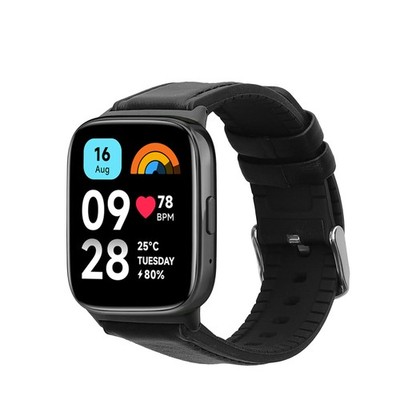 Leder Uhrenarmband für Xiaomi Redmi Watch 3 Active Redmi Watch 3 Lite Armband