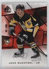 2021-22 Upper Deck SP Game Used Red Fragment 95/205 Jake Guentzel #54 0nr3