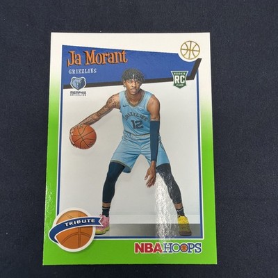 Ja Morant 2019-20  NBA Hoops Tribute #297 Neon Australia Exclusive RC 251269