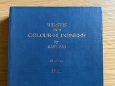 ISHIHARA TESTS For COLOUR-BLINDNESS 1974 Edition
