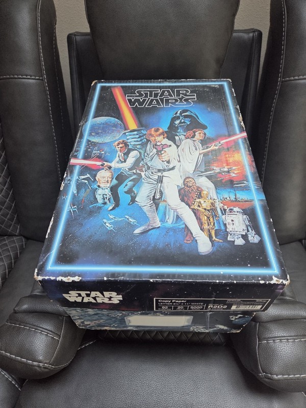 Star Wars Copy Paper Storage Collectors Box Rebel Force New