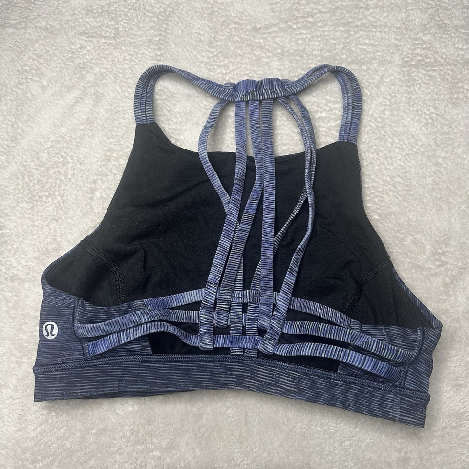 Brassière De Sport Athleta Fille - Taille XL, Bleu Foncé, Croisillons, Occasion Parfait état