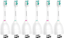 Replacement Toothbrush Heads Compatible with Philips Sonicare E-Series, 6 Pack R
