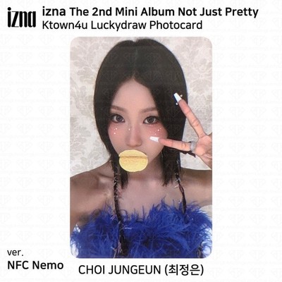 izna The 2nd Mini Album Not Just Pretty Ktown4u Lucky Draw