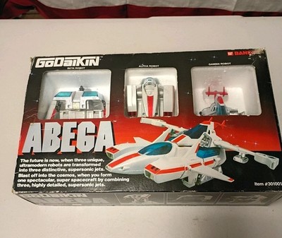GoDainkin Bandai ABEGA Alpha,Beta,Gamma ROBOT Item# 301001 Vintage 1984/NEW