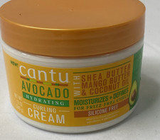 CANTU AVOCADO HYDRATING CURLING CREAM W/SHEA  MANGO BUTTER  COCONUT OIL 12 OZ