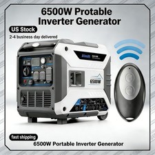 6500 Watt Inverter Generator 4-stroke Engine Gas Lpg 11l Remote Start Quiet 60hz 6500 Watt Inverter Generator 4-stroke Engine Gas Lpg 11l Remote Start Quiet 60hz
