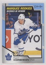 2020-21 O-Pee-Chee Marquee Rookies Blue Border Egor Korshkov #516 x6g