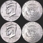 2011 P and D Kennedy Half Dollars NIFC CN-Clad BU from Bank rolls 2 coins