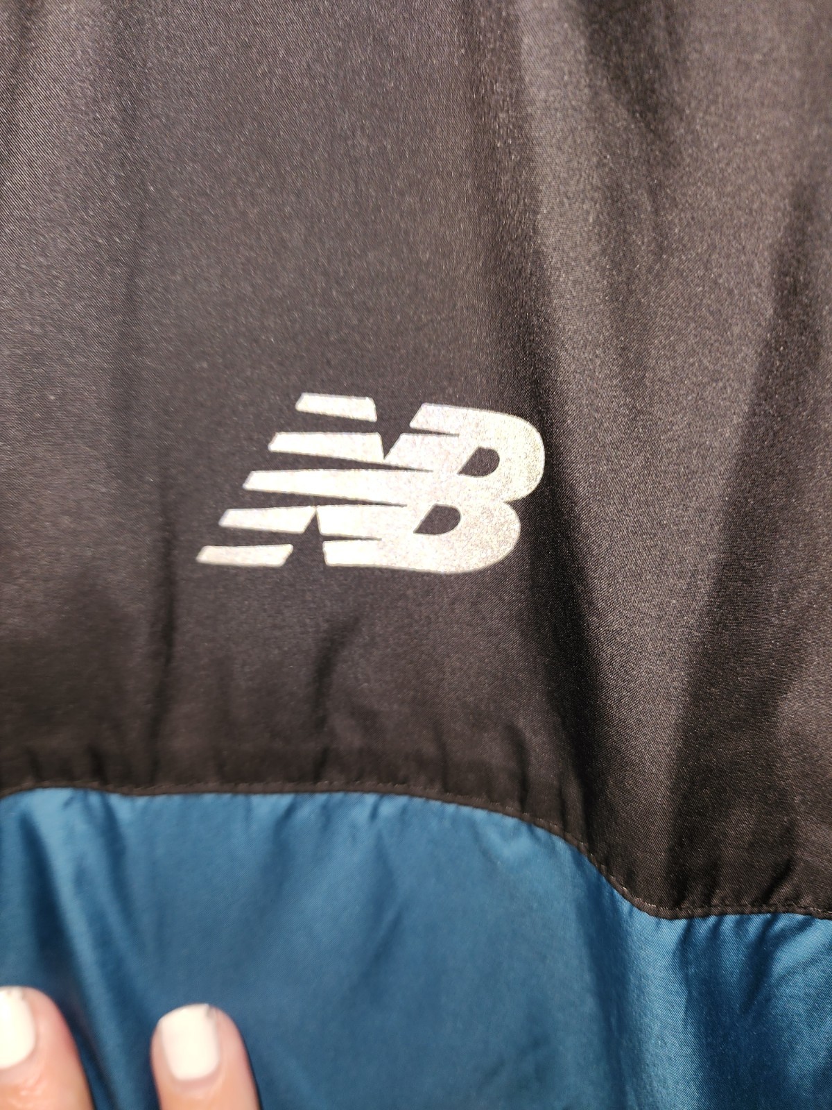 Giacca a vento New Balance Head Of The Charles 51 cappuccio taglia Large 2015 Fila Crew