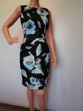 Oscar De La Renta Elegant Floral Sleeveless Dress Size 4