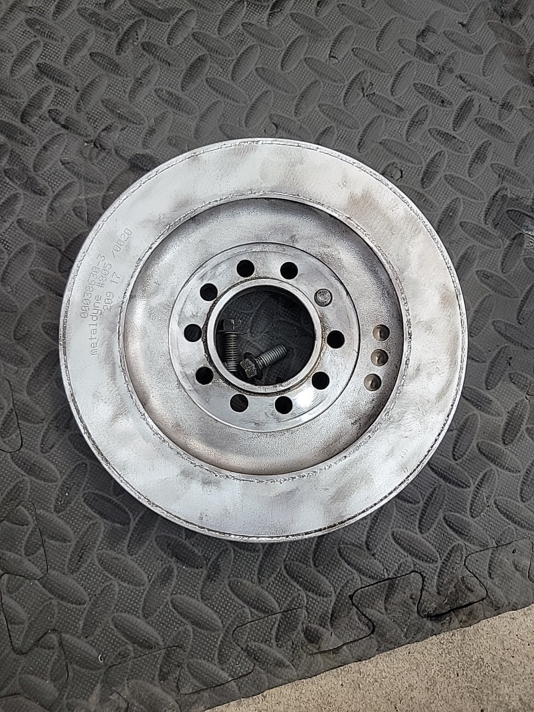 2018 Mclaren 720s Crank Pulley Harmonic Balancer 00038630-3 Oem