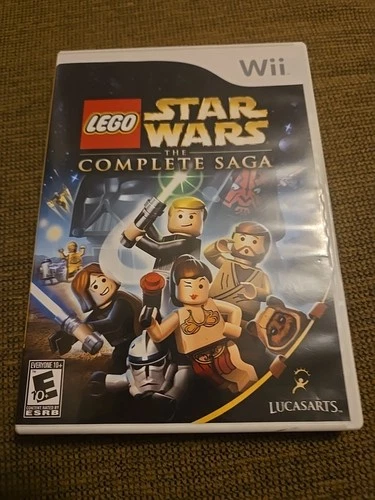LEGO Star Wars - The Complete Saga (Wii, 2007) CIB