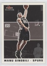 2003-04 Fleer Tradition Manu Ginobili #38 HOF 09i3