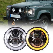 7"LED Scheinwerfer Für G-Klasse 250 GD Wolf W460 W461 Land Rover 90 110 Defender