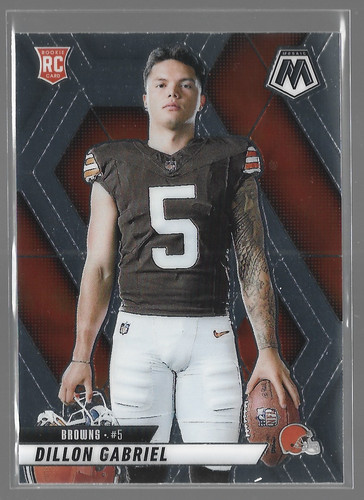 2025 Panini Mosaic Dillon Gabriel Variation Rookie Card 🏈Cleveland Browns🏈