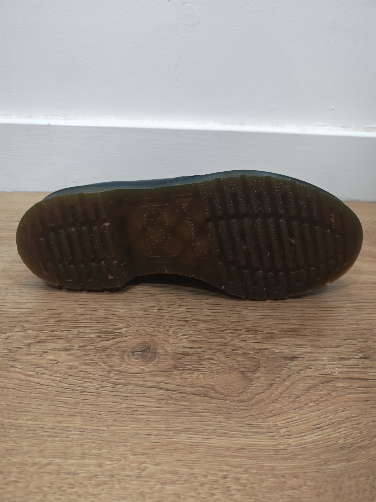 Dr Martens 1461 PW Black Smooth Leather Shoes UK 5 Plain Welt 3-Eye Boxed image 6