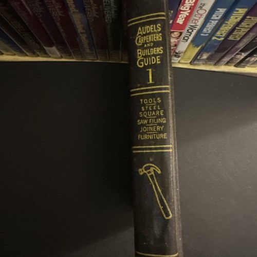 Vintage Audels Carpenters and Builders Guide Volumes 1 HC Book - Picture 5 of 5