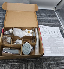 Pfister LG01-8CPC 3-Handle Tub Shower Faucet Trim Porcelain Handle Assembly