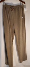 Ben Sherman Brown Poly Blend Track Pant Joggers Mens Large 34x31 