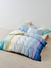 Linen House Sunrise Stripe Quilt Cover Set (C...