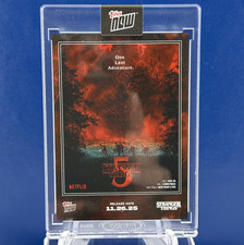 2025 Topps Now Stranger Things STRA-SP01 Image Variation SP “One Last Adventure”