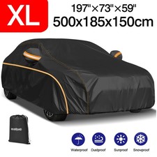 Full Car Cover Waterproof Uv Snow Dust Sun Protection For Bmw 5 Series 1972-2010