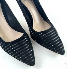 Vince Camuto Black Suede High Heel Dress Pumps - Size 10 - Beautiful!