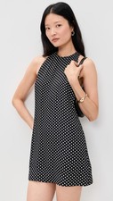 NWT! Reformation Avielle Dress in Aviar Dot Size 10