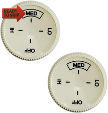 2PCS Baseboard Heater Thermostat Temperature Control Dial Knob Replacement Base