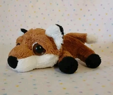 Russ Lil Peepers Sly Fox Brown Miniature Stuffed Animal Plush Toy 6” READ