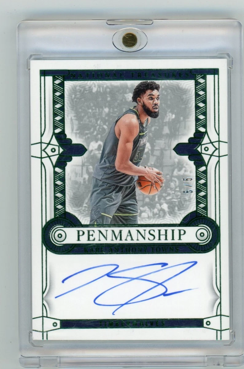 Basketball Karl Anthony Towns Sports Trading Cards Parallel