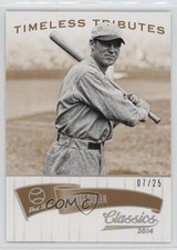2014 Panini Classics Timeless Tributes Gold 7/25 George Sisler #54 HOF lz7