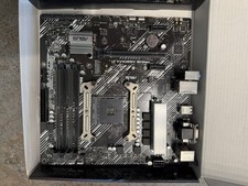 ASUS PRIME A520M-A II MicroATX AM4 DDR4 Motherboard HDMI DVI-D VGA